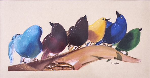Murano Birds, Karen Brydon